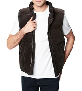 Chaleco acolchado de pana Blanknyc marrón talla XL - Imagen 1 de 1
