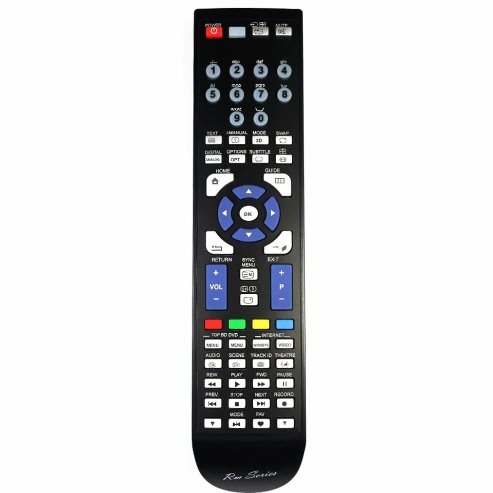 NEW RM-Series TV Remote Control for Sony KDL-55W828B - Image 1 of 1
