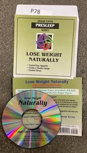 Lose Weight Naturally by Edgar Cayce Presleep Series CD, 2005 No Case #P78 - Picture 1 of 1