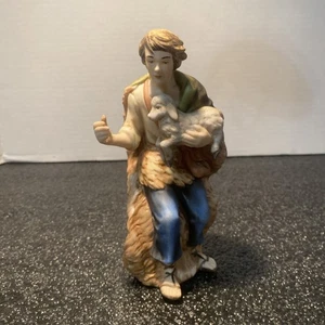 Thomas Kinkade "Ever Faithful Sheepherder" Krippenfigur 2002 lose Stab - Bild 1 von 7