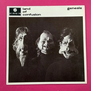 Genesis Land of Confusion/Feeding the Fire 7" Vinyl Single Virgin Records 1986 - Picture 1 of 4