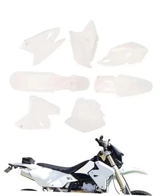  DRZ400 Plastic Kit,Motorcycle Plastics Kit,DRZ400 Plastics For DRZ400SM white - Image 1 of 4