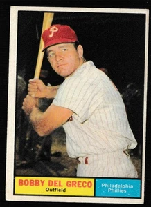 Topps #154 1961 Bobby Del Greco - Imagen 1 de 2