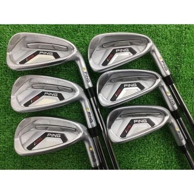 PING i25 Iron Set 6pcs 5-PW Dynamic Gold S200 Flex S Yellow Dot - Image 1 of 4