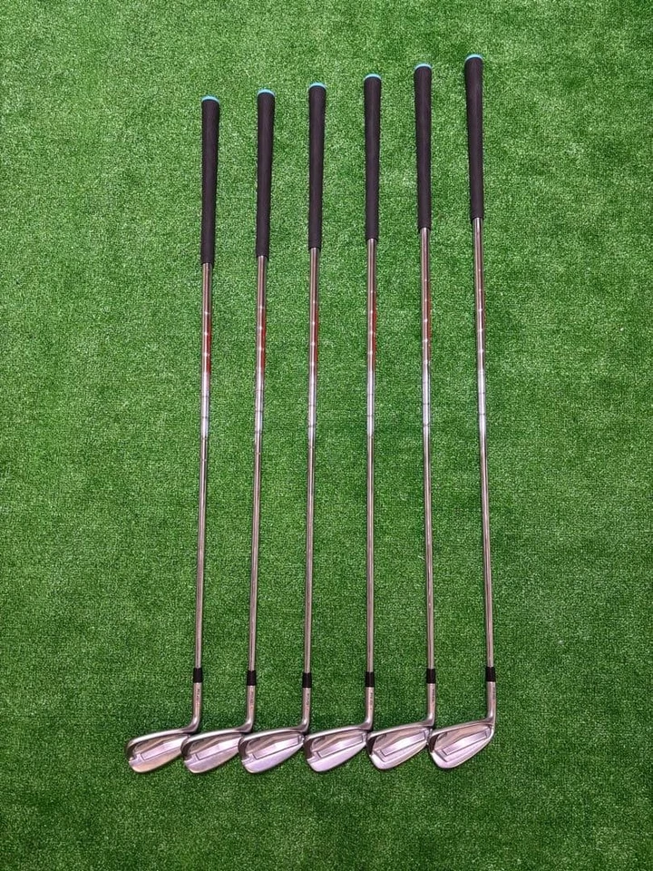 PING i210 Iron Set 6pcs 5–9,W Modus 120X Flex X Orange Left-Handed - Image 1 of 4