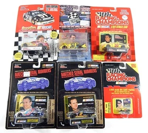 Lote de (6) Coches NASCAR Die-Cast Racing Champions Labonte Benson Wallace Martin - Imagen 1 de 4