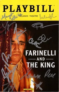Farinelli and The King Signed Autographed Cast Playbill - Picture 1 of 2