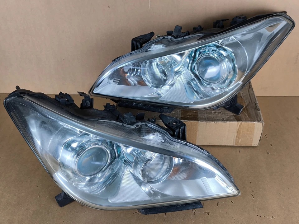 JDM Nissan Fuga Y51 Infiniti M37 10-14 FRONT XENON HID Headlight Head Lamps Pair - Image 1 of 4