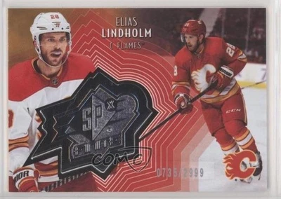 2021-22 Upper Deck Extended Series SPx Finite /2999 Elias Lindholm #SF-7 - Image 1 of 2