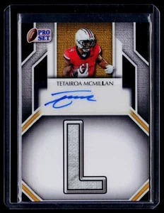 Juego Leaf Pro 2025 #10/25 plata Tetairoa McMillan apellido "L" automático - Imagen 1 de 2