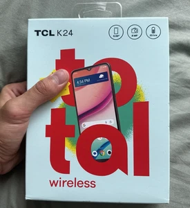 Total Wireless TCL K24 32GB CDMA LTE Gray Prepaid Smartphone Brand New - Picture 1 of 2