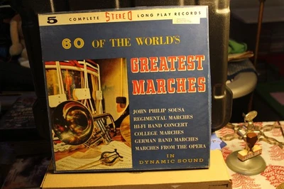 60 of the Worlds Greatest Marches 5 Album set Foto 1 de 4