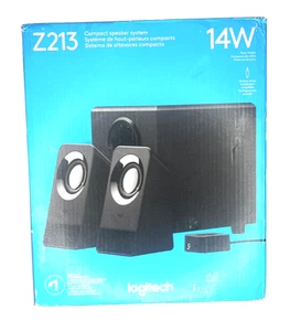 Système de haut-parleurs compact Logitech Z213 neuf scellé expérience de jeu - Noir - Photo 1/4