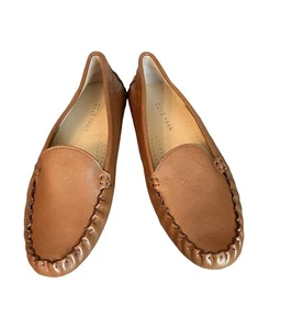 Cole Haan hellbraune Evelyn Damen-Fahrerhalbschuhe aus Pekannussleder Größe 5 hellbraun - Bild 1 von 10
