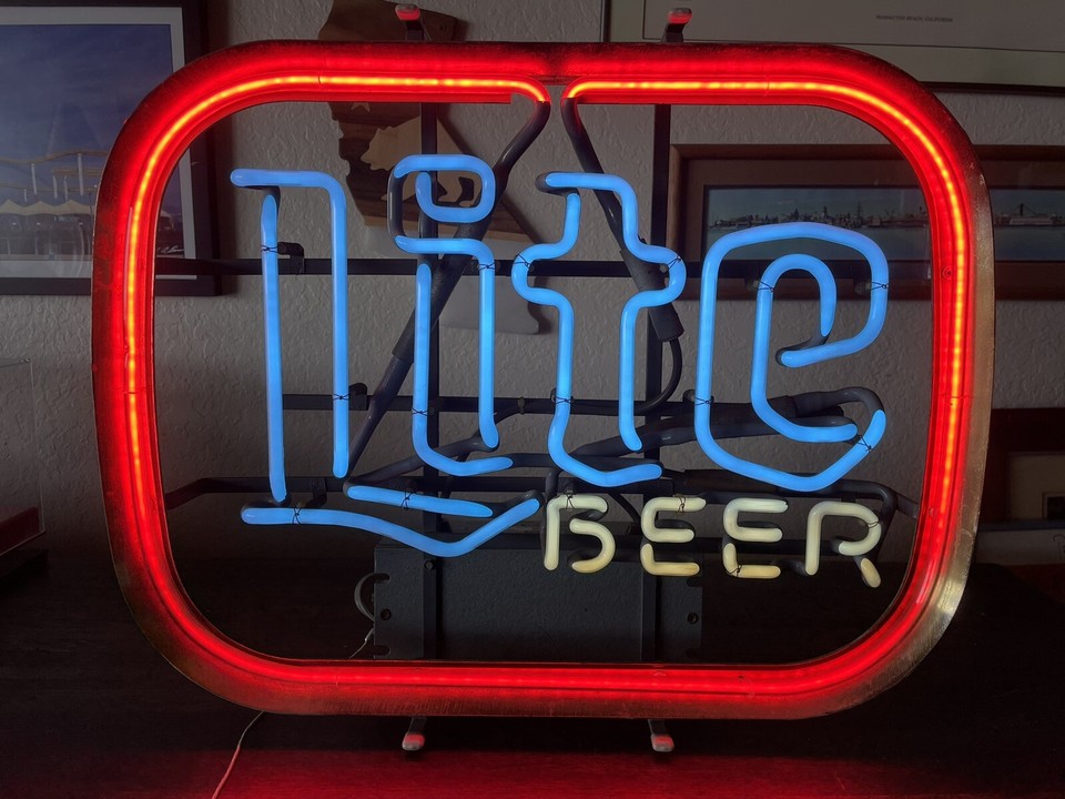 Miller Lite Neon Sign for sale | eBay