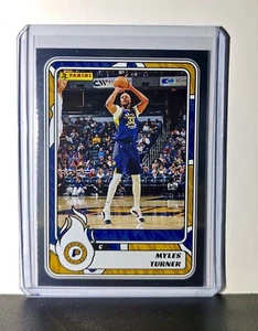 Myles Turner 2024-25 Panini NBA #32 Foil Sticker Card Indiana Pacers - Picture 1 of 2