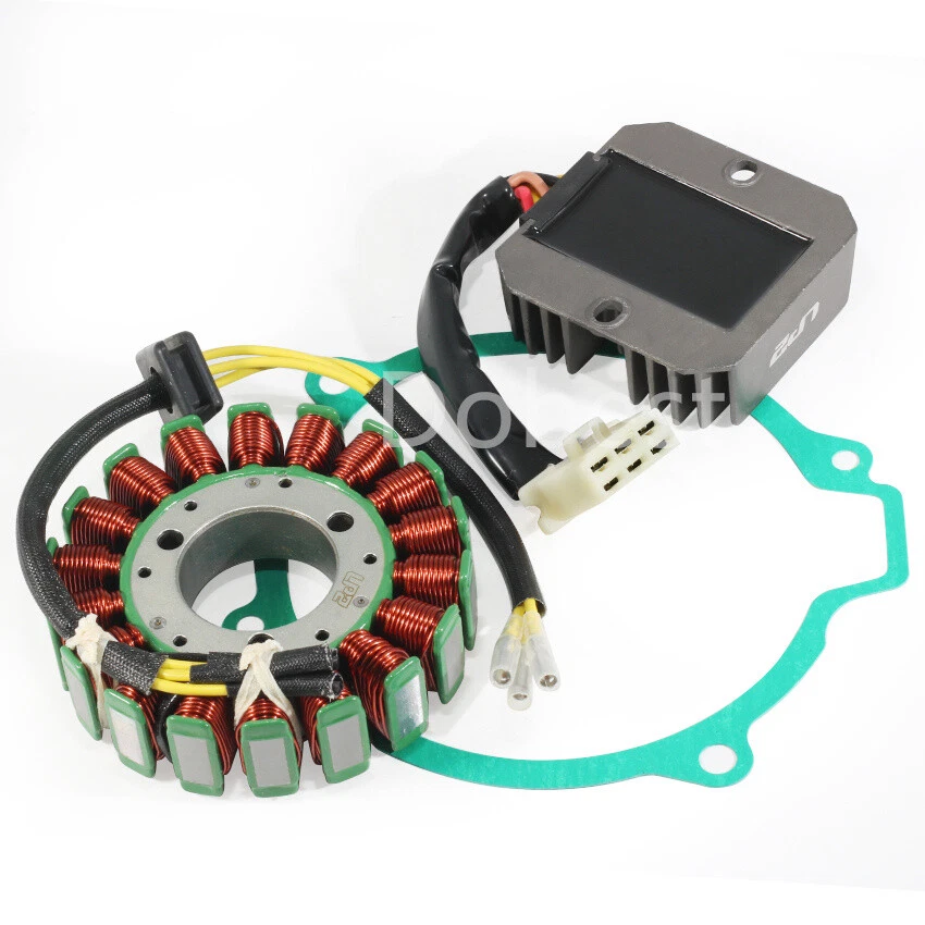 Estator + regulador + junta para Kawasaki KZ1100 LTD KZ1100 Spectre 1982 KZ1100 GPZ Foto 1 de 4
