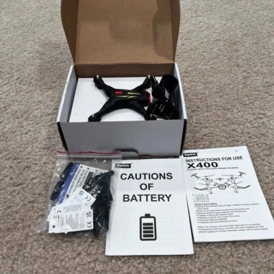 Mini Drone Syma X400 con Cámara para Adultos y Niños 720P 4 CH Wifi FPV Cuadricóptero Foto 1 de 4