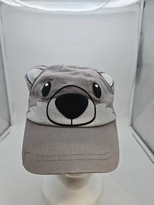 Stone Zoo New England Kids Wolf Hat Baseball Cap Adjustable With Ears Julie Joe - Picture 1 of 6