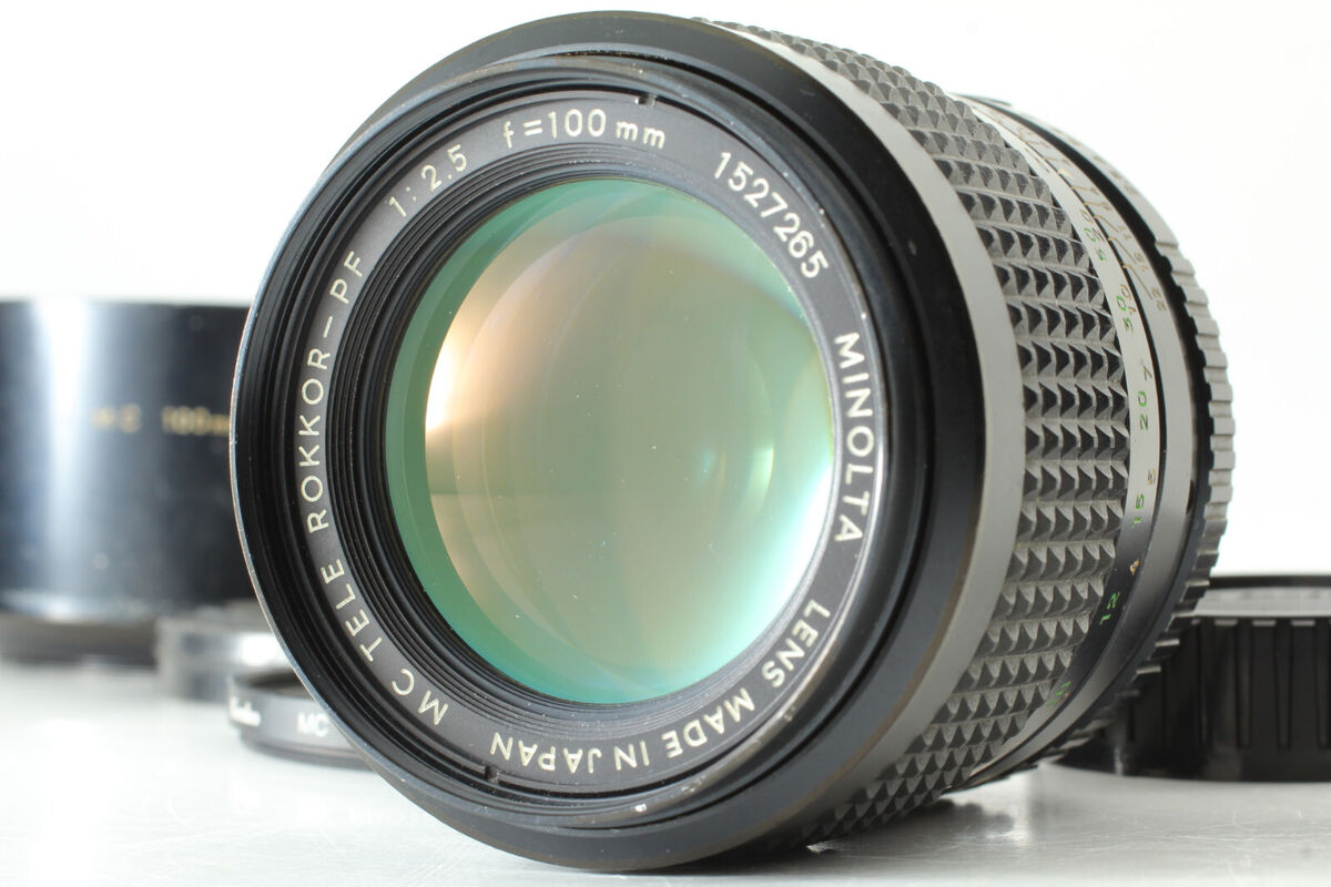 Minolta 100mm f/2.5 Camera Lenses for sale | eBay Minolta 100mm f/2.5 Camera Lenses for sale | eBay