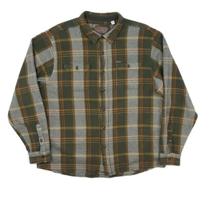 Orvis Flanell Arbeitshemd XL / 2XL Herren dickes schweres Overshirt kariert kariert - Bild 1 von 14