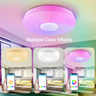 RGB LED Deckenlampe mit Bluetooth Musik Lautsprecher App Fernbedienung Dimmbar