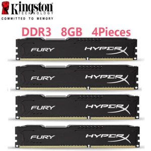 HyperX FURY DDR3 32 GB 4 x 8 GB 1866 MHz PC3-14900 Desktop-RAM-Speicher DIMM 240