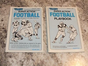 Coleco Vision Super Action Football - Instruction Manuals Playbook - Picture 1 of 3