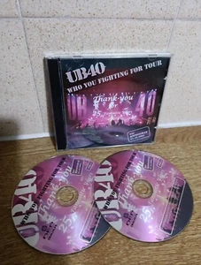 UB40 :Who you fighting for tour CD NEC Birmingham 2005 Reggae Live Concert Rare - Picture 1 of 6