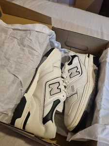 Size UK 7.5 - New Balance 550 Cream Black 2022 - Picture 1 of 6