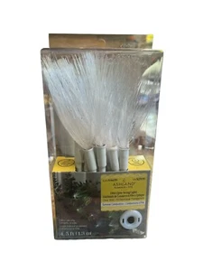 ASHLAND COLOR CHANGING FIBER OPTIC STRING LIGHTS TIMER BATTERY 4.5 FT 10 LIGHTS - Picture 1 of 6