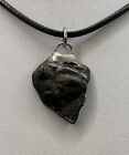 Pendentif météorite Canyon Diablo, cadeau astronomie, cadeau spatial, COA, 8,69
