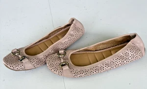 🩰 Ballerine Scrunch Me Too Comfort 8,5 M similpelle rosa; cinghie per morsi di cavallo - Foto 1 di 10