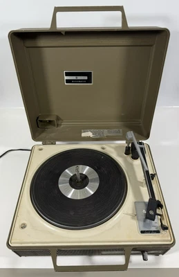 General Electric V639k Turntable – Vintage, Tested Working, Rare Find - Image 1 of 4