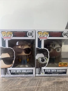 Stranger Things Funko Pop Steve mit Sonnenbrille & Steve W Bandana (Beschreibung lesen)  - Bild 1 von 5