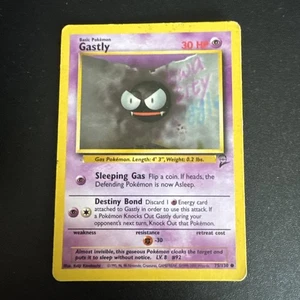 GASTLY SET BASE 2 75/130 Inglese POKEMON - Picture 1 of 2
