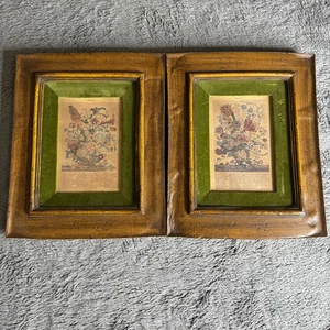 Robert Furber Flowers of the Month March August Wood Framed Art Velvet Matting - Picture 1 of 6