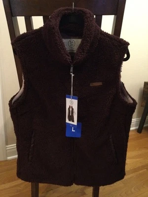 Women’s Brand New With Tag’s Sage Collective Fleece Vest Jacket. Size Large. - Image 1 of 4