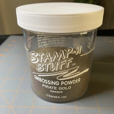 Stamp-N-Stuff PIRATE GOLD OPAQUE Embossing Powder - Image 1 of 4
