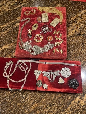 Lote 2 piezas de joyas artesanales victorianas vintage metales steampunk Foto 1 de 4