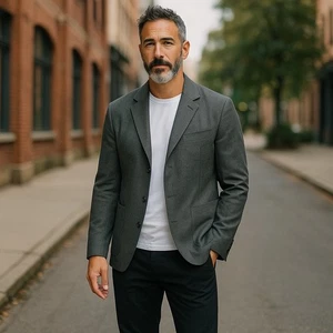 Paul Smith Men's 2 Button Jacket. Size: 40/50, Made From: 100% Wool. RRP: £700 - Picture 1 of 17