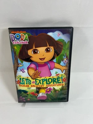 Dora the Explorer Let's Explore DVD 2010 Nickelodeon Children's TV Foto 1 de 2