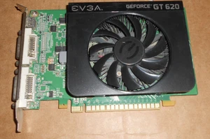 EVGA Nvidia GeForce GT 620 1GB DDR3 Mini HDMI / DVI Graphics Card 01G-P3-2621-KR - Picture 1 of 5