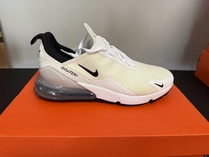 NEW IN BOX MEN'S NIKE AIR MAX 270 G SHOES, COLOR: WHITE/BLACK, SIZE: 7.5 - Picture 1 of 3