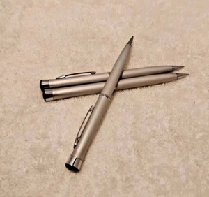 set of 3 Garland Heirloom Pen Southern District of Texas engraved silver color - Picture 1 of 6