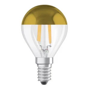 Osram LED Filament Lampe Tropfen 4W = 34W E14 Kopfspiegel Gold 380lm warmweiß - Bild 1 von 3
