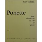 Meyer Jeans Ponette Piano Alt- Oder Violoncello 1967