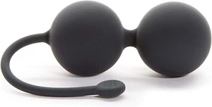 Lovehoney Jiggle Balls Sex Toy - Fifty Shades of Grey - Silicone 70g Love Eggs - Picture 1 of 7