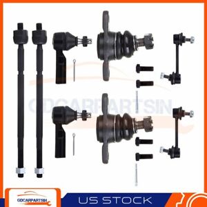 Fits For 1987-1991 Toyota Camry Front Suspension Kit Tie Rod Ends Ball Joints 8x