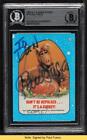 1987 Topps Alf Series 1 Stickers #14 BAS BGS Authentic Auto READ 3c7